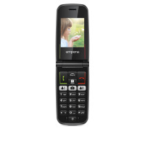EMPORIA ACTIVE GLAM SENIOR PHONE 4G 2.2" TASTI GRANDI SOS ANDROID 8.1 FOTOCAMERA BLACK
