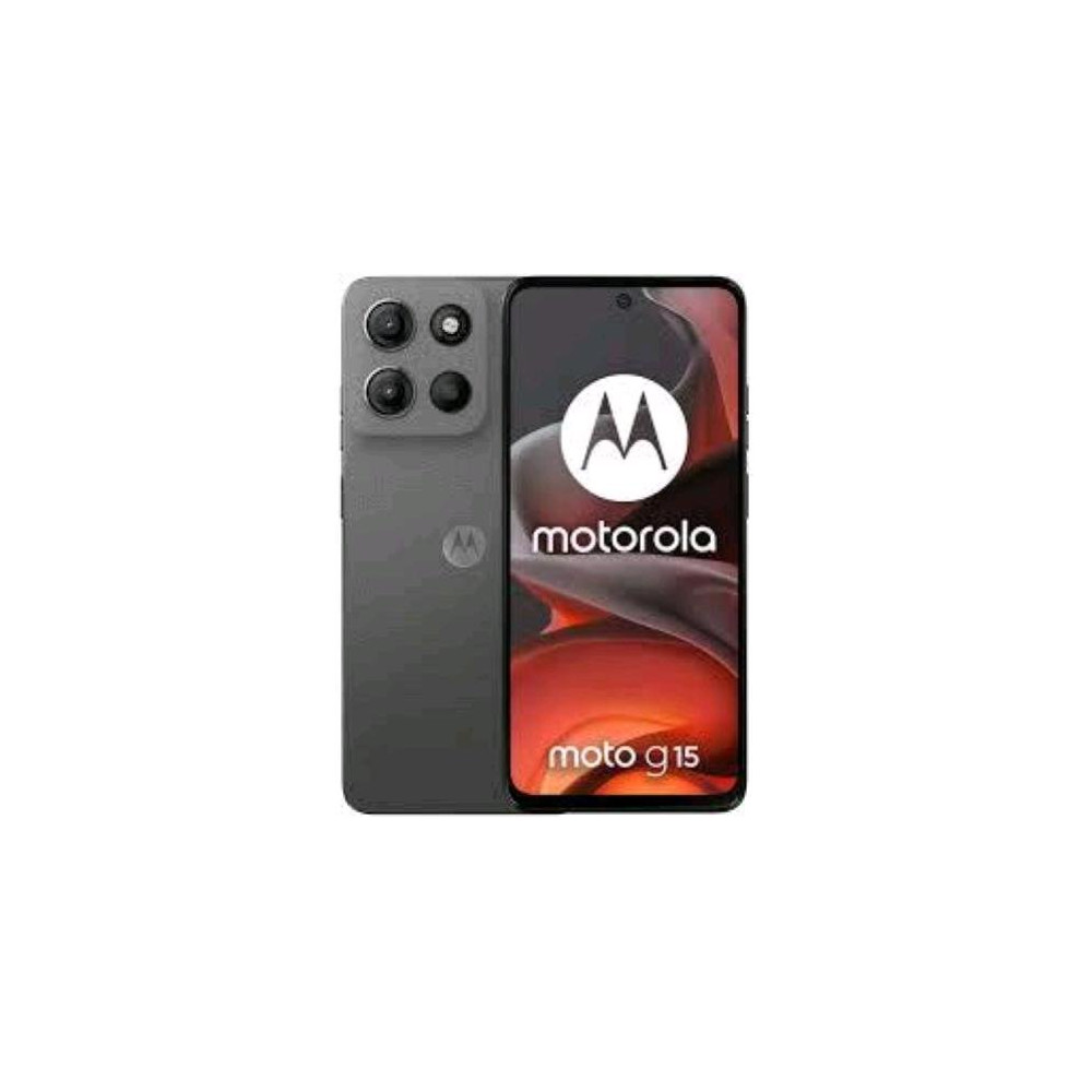 MOTOROLA MOTO G15 DUAL SIM 6.72" OCTA CORE 128GB RAM 4GB 4G LTE VODAFONE ITALIA GRAVITY GREY