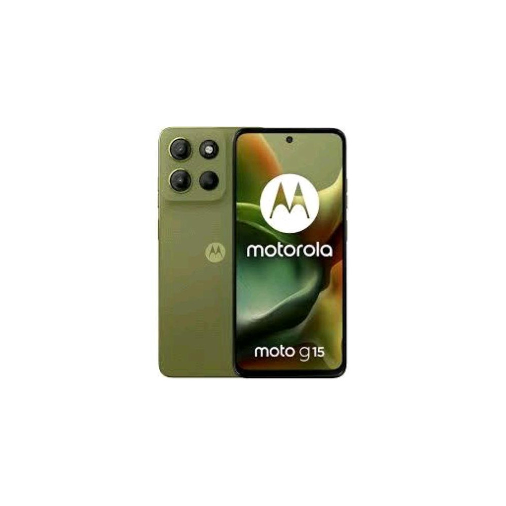 MOTOROLA MOTO G15 DUAL SIM 6.72" OCTA CORE 128GB RAM 4GB 4G LTE VODAFONE ITALIA GREEN