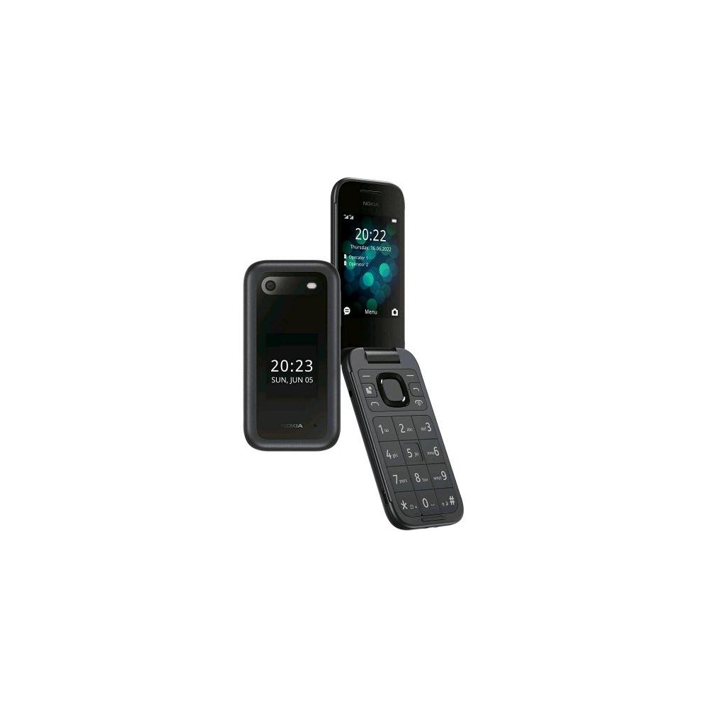 NOKIA 2660 FLIP DUAL SIM 2.8" CLAMSHELL FOTOCAMERA BLUETOOTH EUROPA BLACK