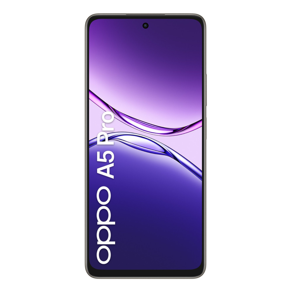 OPPO A5 PRO DUAL SIM 6.67" OCTA CORE 256GB RAM 8GB 4G LTE FOTO AI 50 MP ITALIA BLACK BROWN