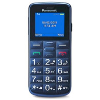 PANASONIC KX-TU110 EASY PHONE DUAL SIM 1.77" TASTI GRANDI E TASTO SOS FUNZIONE TORCIA ITALIA BLUE