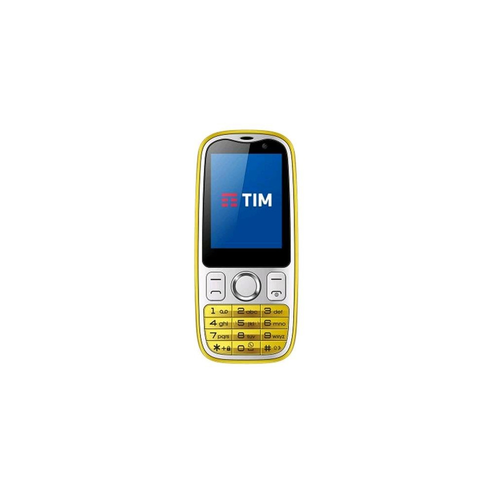 TIM EASY 4G 2.4" 4G LTE WHATSAPP INTEGRATO TIM YELLOW