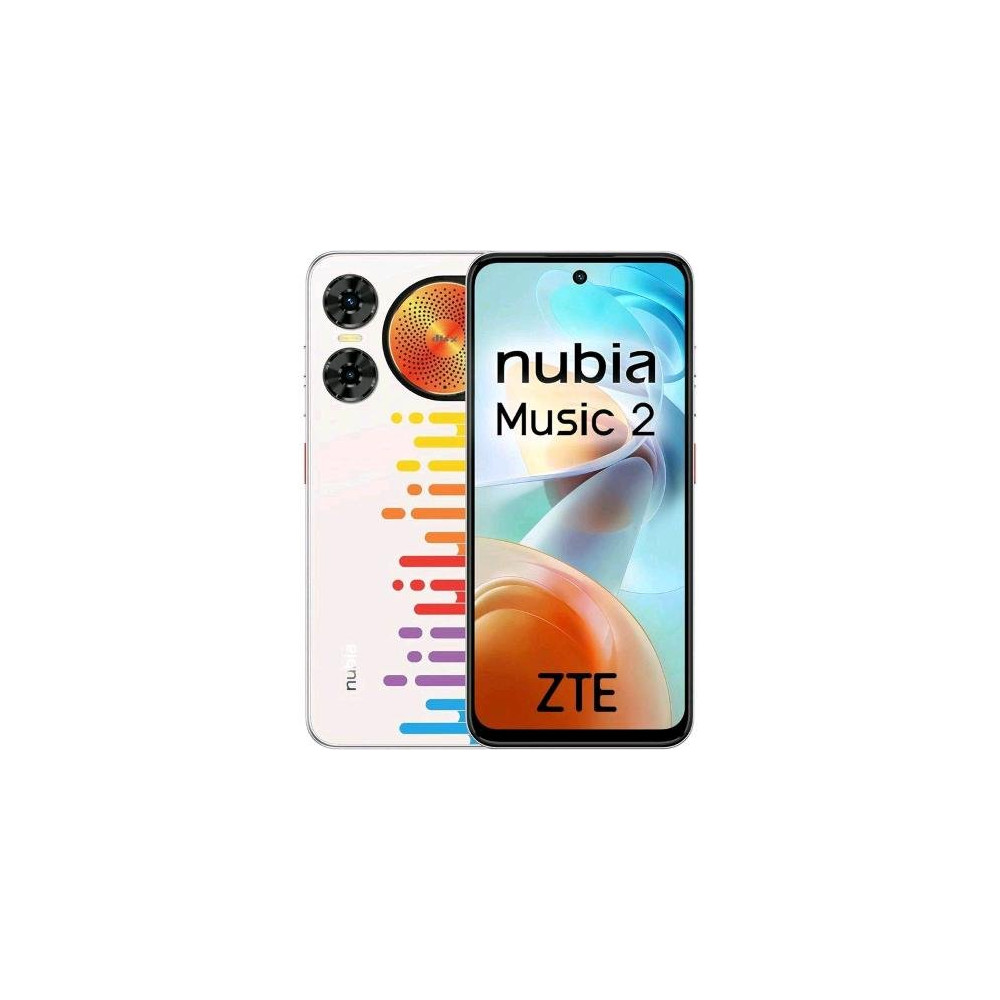 ZTE NUBIA MUSIC 2 melody wave DUAL SIM 6.7" OCTA CORE 256GB RAM 4GB 4G LTESUONO SURROUND 2.1 LUCI LED ITALIA BIANCO