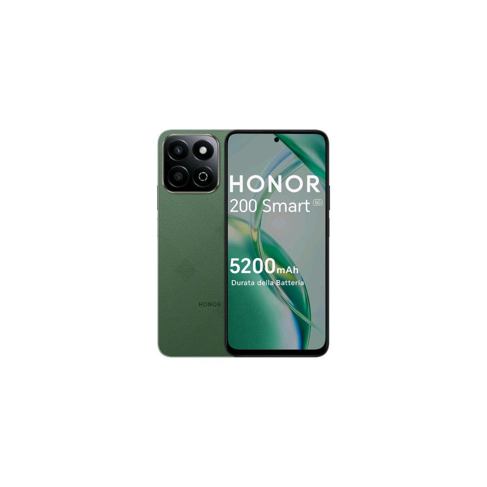 HONOR 200 SMART 5G DUAL SIM 6.8" OCTA CORE 256GB RAM 4GB 5G TIM FOREST GREEN