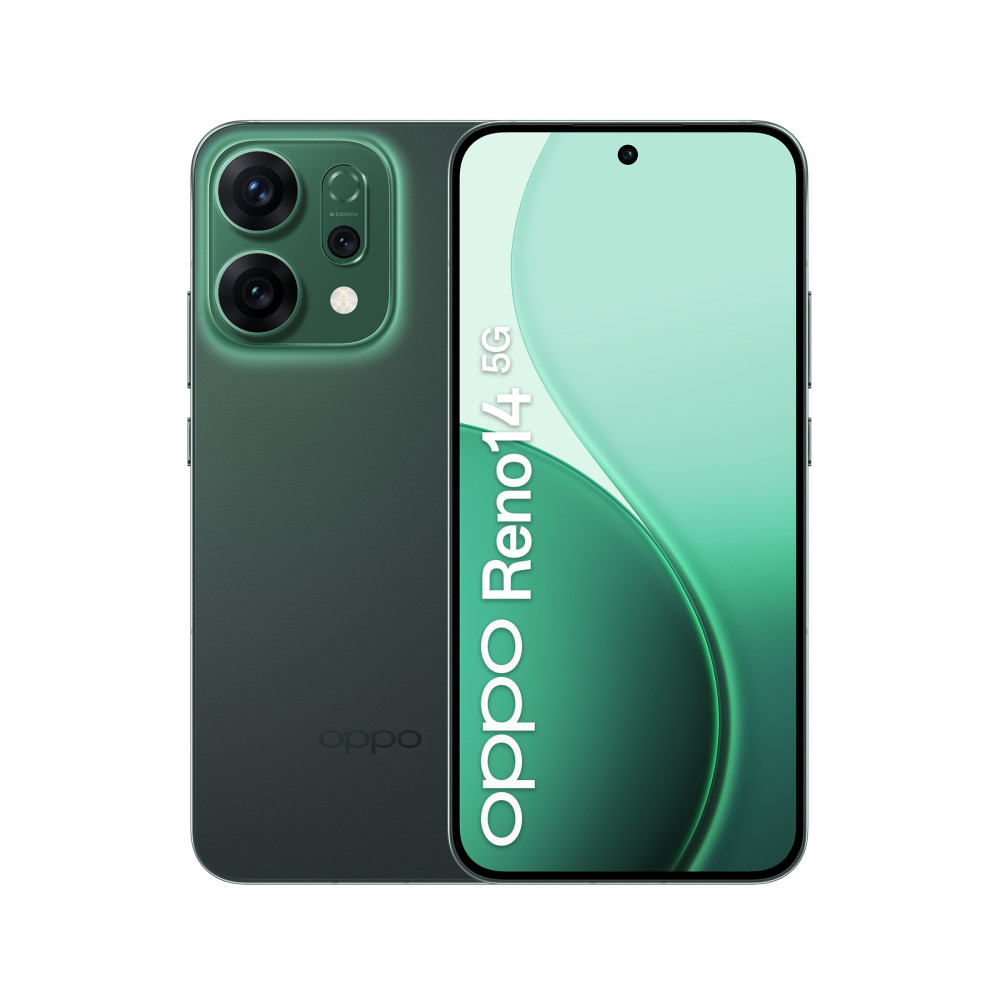 OPPO RENO 14 5G DUAL SIM 6.59" OCTA CORE 512GB RAM 12GB 5G ITALIA LUMINOUS GREEN