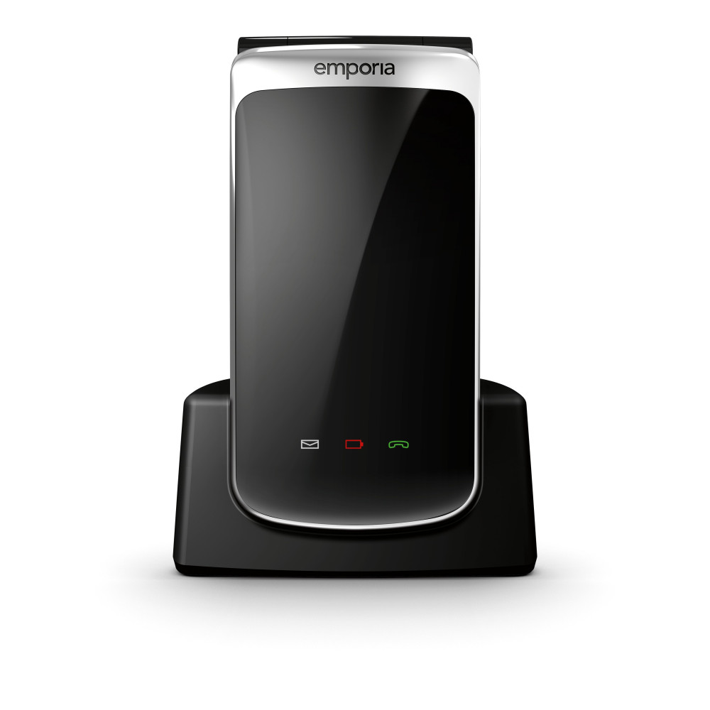 EMPORIA TOUCHSMART.3 4G 3.25" SENIOR PHONE TELEFONO PER ANZIANI TASTO DEDICATO PER WHATSAPP E MESSAGGISTICA VOLUME AUMENTATO 4G 