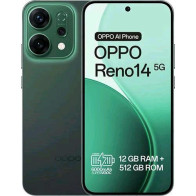 OPPO RENO 14 5G DUAL SIM 6.59" OCTA CORE 512GB RAM 12GB 5G TIM LUMINOUS GREEN