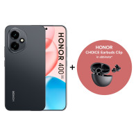 HONOR 400 5G DUAL SIM 6.55" OCTA CORE 512GB RAM 8GB 5G ITALIA BLACK + AURICOLARI BLUETOOTH HONOR CHOICE EARBUDS CLIP