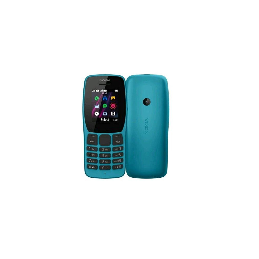 NOKIA 110 DUAL SIM 1.77" RADIO FM TORCIA ITALIA BLUE