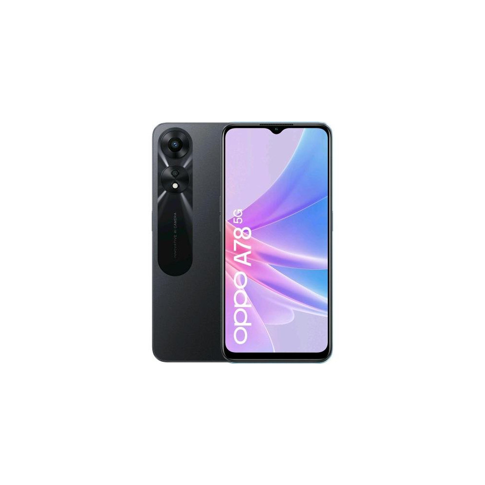 OPPO A78 5G DUAL SIM 6.56" OCTA CORE 128GB RAM 4GB 5G VODAFONE ITALIA GLOWING BLACK