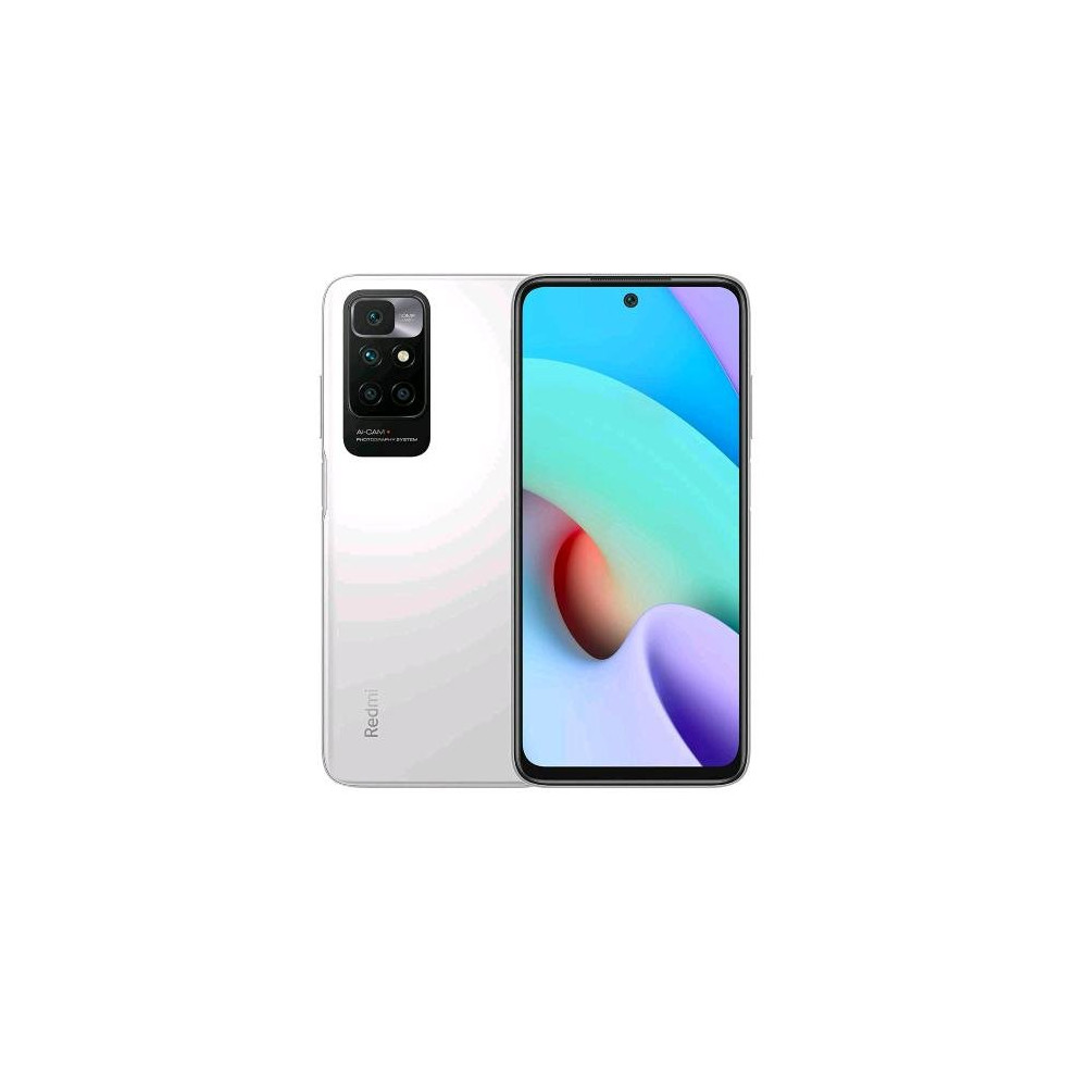 XIAOMI REDMi 10 DUAL SIM 6.5" OCTA CORE 128GB RAM 4GB 4G LTE ITALIA PEBBLE WHITE