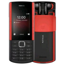 NOKIA 5710 XPRESS AUDIO 4G DUAL SIM 2.4" AURICOLARI WIRELESS INCLUSI 4G LTE ITALIA BLACK RED