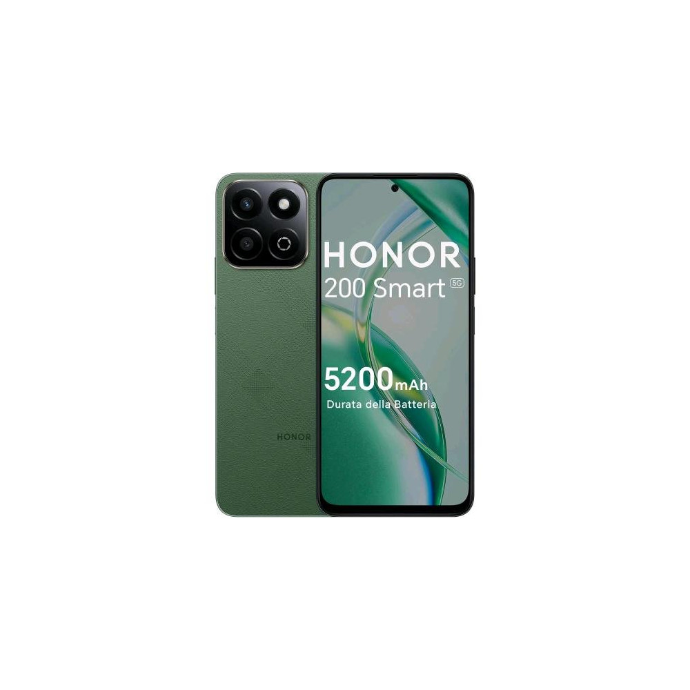 HONOR 200 SMART 5G DUAL SIM 6.8" OCTA CORE 256GB RAM 4GB 5G VODAFONE ITALIA FOREST GREEN