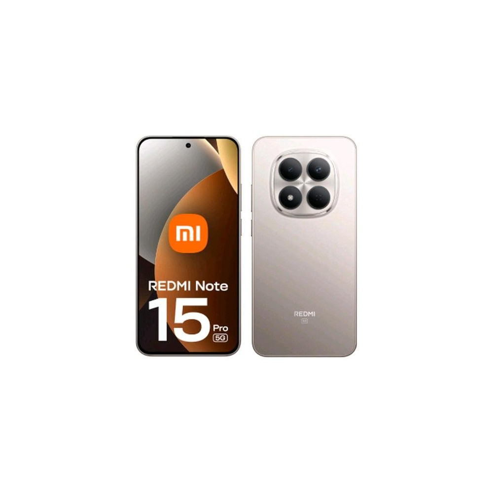 XIAOMI REDMi NOTE 15 PRO 5G DUAL SIM 6.83" OCTA CORE 256GB RAM 8GB 5G ITALIA TITANIUM COLOR