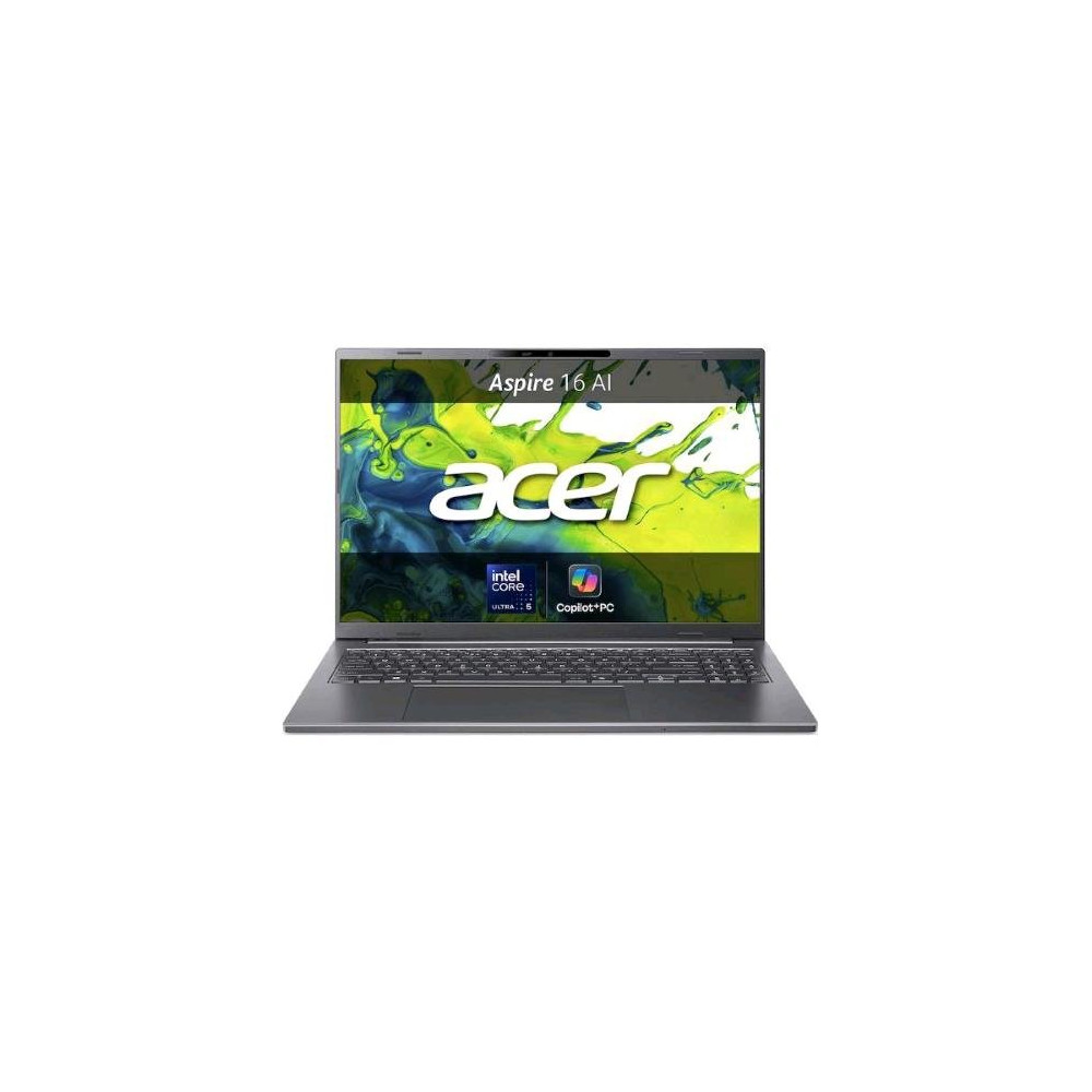 ACER ASPIRE 16 AI A16-52M-52G1 COPILOT+ PC 16" OLED INTEL CORE ULTRA 5 226V RAM 16GB-SSD 512GB NVMe-INTEL ARC GRAPHICS-WI-FI 7-W
