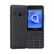 TCL ONETOUCH 4022s DUAL SIM 2.8" MOBILEPHONE 2G TASTI GRANDI PULSANTE SOS POSTERIORE ITALIA DARK NIGHT GREY