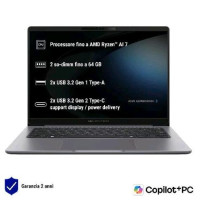 ASUS EXPERTBOOK PM3 PM3606CKA-MB0184X COPILOT+ PC 16" WQXGA AMD RYZEN AI 7 350 RAM 16GB-SSD 1TB NVMe-AMD RADEON 820M-WI-FI 7-WIN