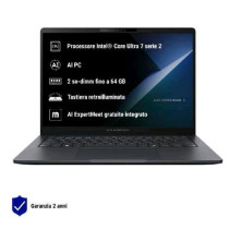 ASUS EXPERTBOOK B3 B3405CCA-LY1861X AI PC 14" WUXGA INTEL CORE ULTRA 7 255H RAM 16GB-SSD 1TB NVMe-INTEL GRAPHICS-5G + WI-FI 6E W