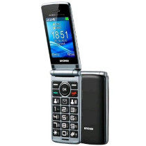 BRONDI AMICO SINCERO+ 2.4" EASY PHONE CLAMSHELL TELEFONO CELLULARE PER ANZIANI TASTO SOS TORCIA CONTROLLO REMOTO ANNUNCIO VOCALE