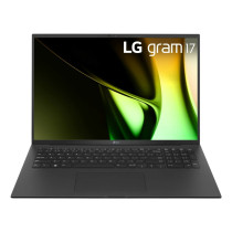 LG GRAM 17" INTEL CORE ULTRA 7 2.2GHz RAM 16GB-SSD 512GB M.2 NVMe-WI-FI 6E-WIN 11 HOME BLACK (17Z90S-G.AA75D)
