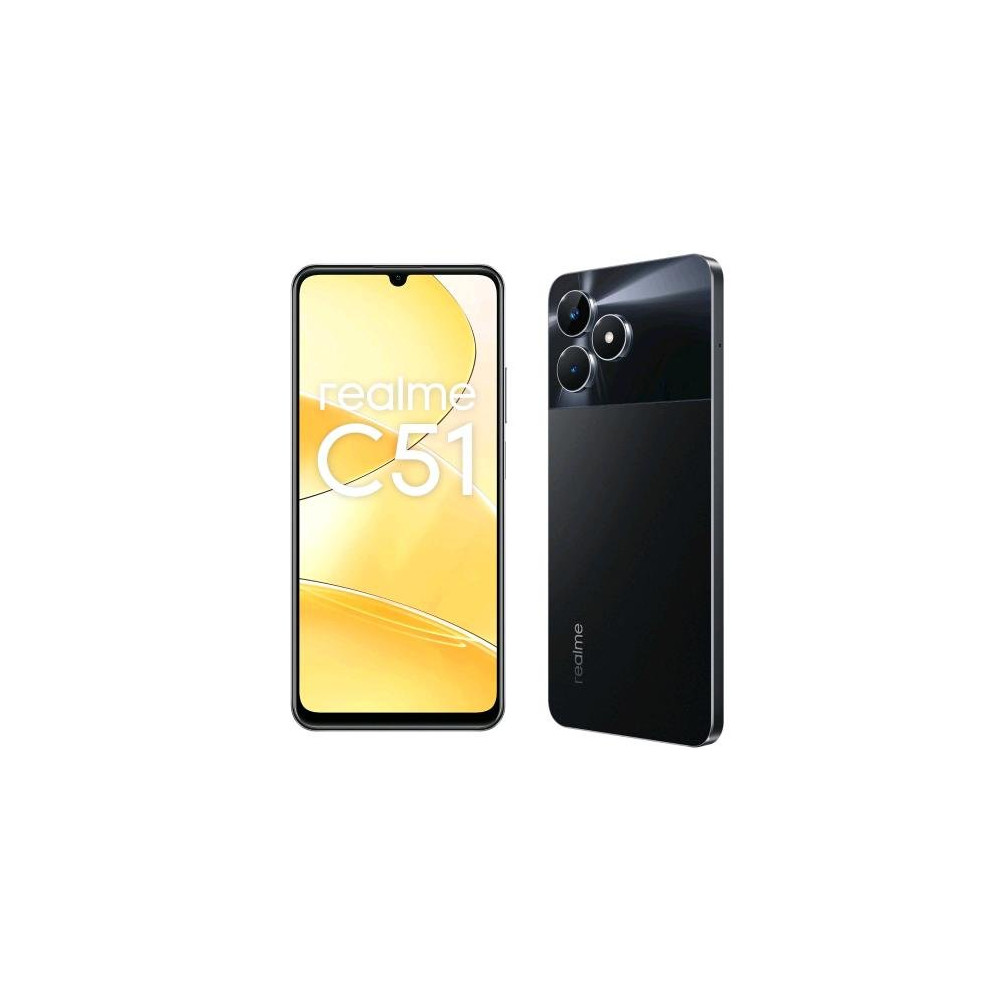 REALME C51 DUAL SIM 6.74" OCTA CORE 256GB RAM 6GB 4G LTE ITALIA CARBON BLACK