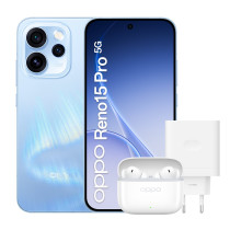 OPPO RENO 15 PRO 5G DUAL SIM 6.32" OCTA CORE 512GB RAM 12GB 5G ITALIA AURORA BLUE + AURICOLARI BLUETOOTH OPPO ENCO BUDS3 PRO + C