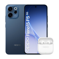 OPPO RENO 15FS 5G DUAL SIM 6.57" OCTA CORE 512GB RAM 8GB 5G TWILIGHT BLACK + AURICOLARI BLUETOOTH OPPO ENCO BUDS3 PRO INCLUSI NE