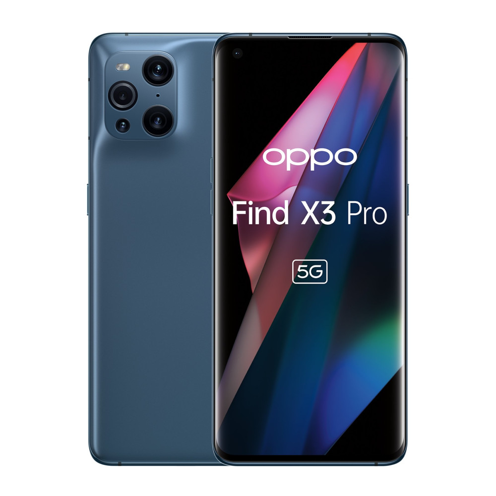 OPPO FIND X3 PRO 5G DUAL SIM 6.7" OCTA CORE 256GB RAM 12GB 5G ITALIA BLUE