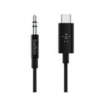CAVO AUX DA USB-C A AUDIO JACK 3.5MM - 0,9 METRI - NERO