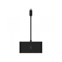 ADATTATORE MULTIMEDIALE USB-C - HDMI - VGA - USB - ETHERNET + RICARICA
