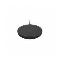 TAPPETINO DI RICARICA WIRELESS 15W CON ALIMENTATORE - NERO