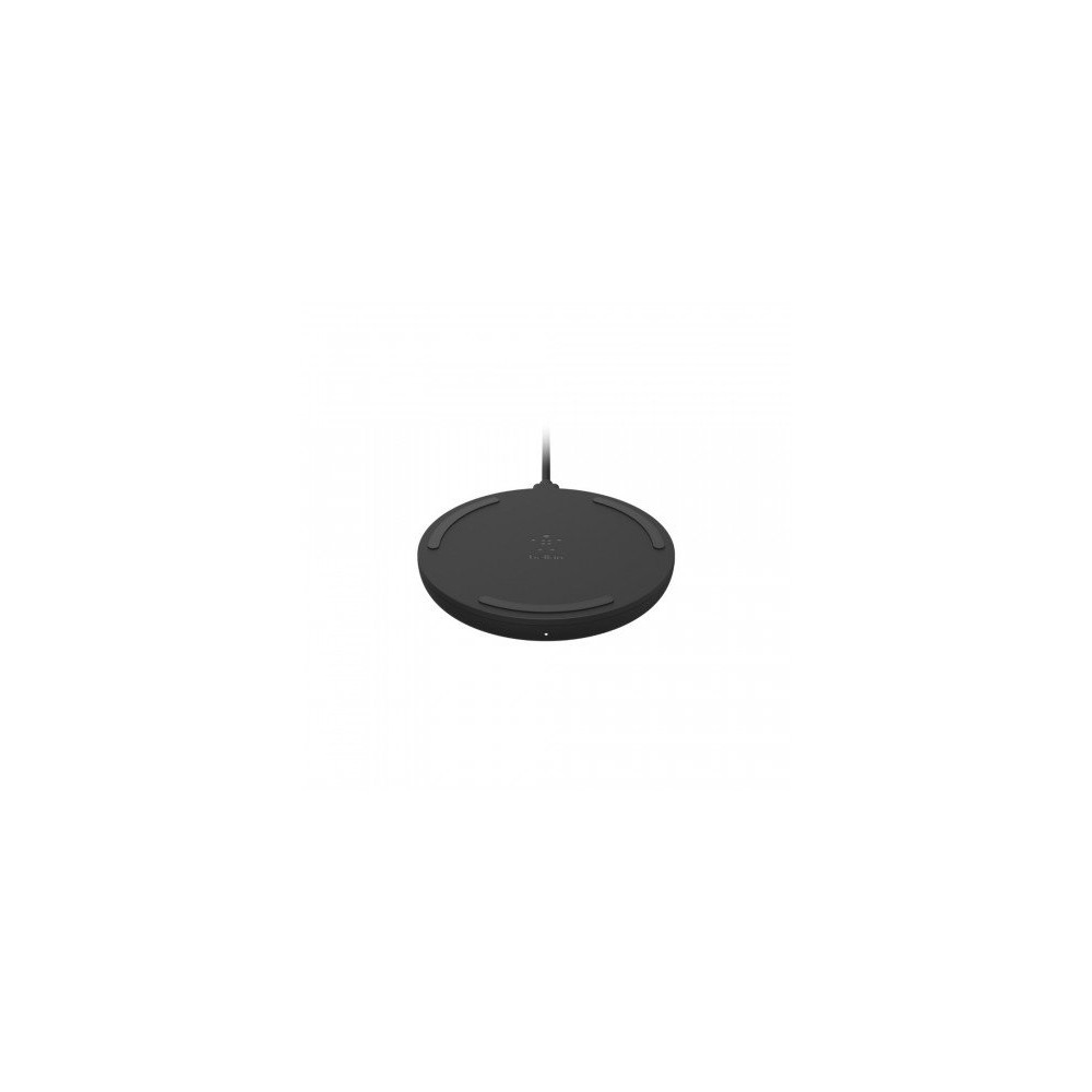 TAPPETINO DI RICARICA WIRELESS 15W CON ALIMENTATORE - NERO