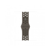 Cinturino Apple Watch 38/40/41mm - Grigio Oliva di Mezzanotte - Nike Sport Band - S/M & M/L