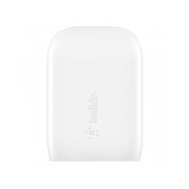 CARICABATTERIE DA PARETE CON PPS PORTA USB-C PD 30W 1M PVC C-LTG- BIANCO