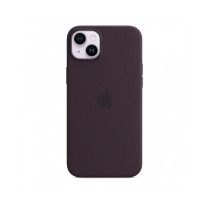 Custodia con Magsafe in Silicone per iPhone 14 Plus - Viola sambuco