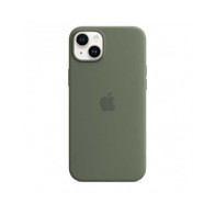 Custodia con Magsafe in Silicone per iPhone 14 Plus - Oliva