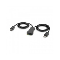 2-PORT DUAL HEAD DP KVM SWITCH PP4.0 W/REMOTE