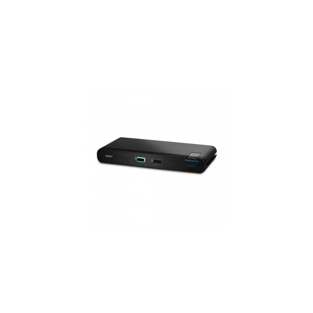 2-PORT SINGLE HEAD DP/HDMI TO DP/HDMI KVM SWITCH NO CAC PP4.0