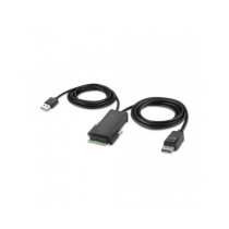 4-PORT SINGLE HEAD DP KVM SWITCH PP4.0 W/REMOTE