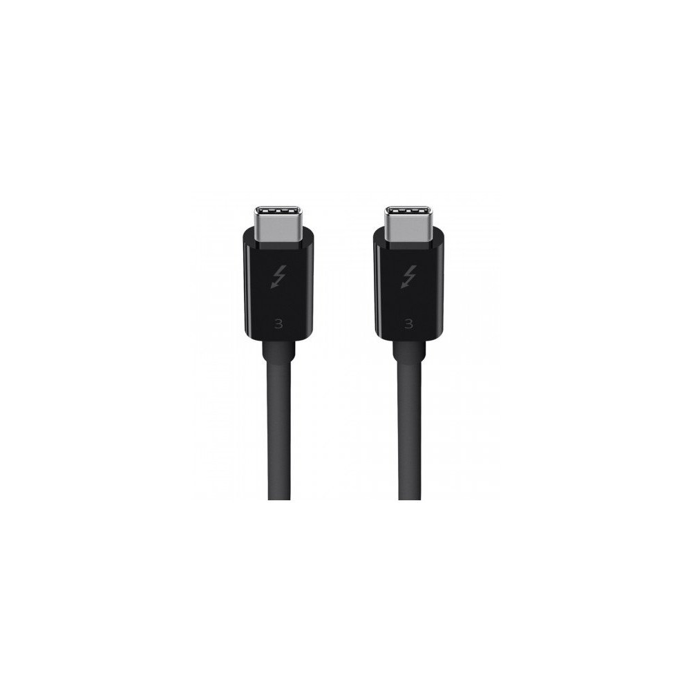 CAVO THUNDERBOLT 3 (DA USB-C A USB-C) 100W DA  0,8 - NERO