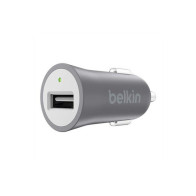 MINI CARICABATTERIE USB DA AUTO METALLICO MIXIT 2,4 A 5W - GREY