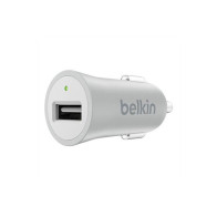 MINI CARICABATTERIE USB DA AUTO METALLICO MIXIT 2,4 A 5W - SILVER