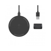 TAPPETINO DI RICARICA WIRELESS 10W SENZA ALIMENTATORE - NERO