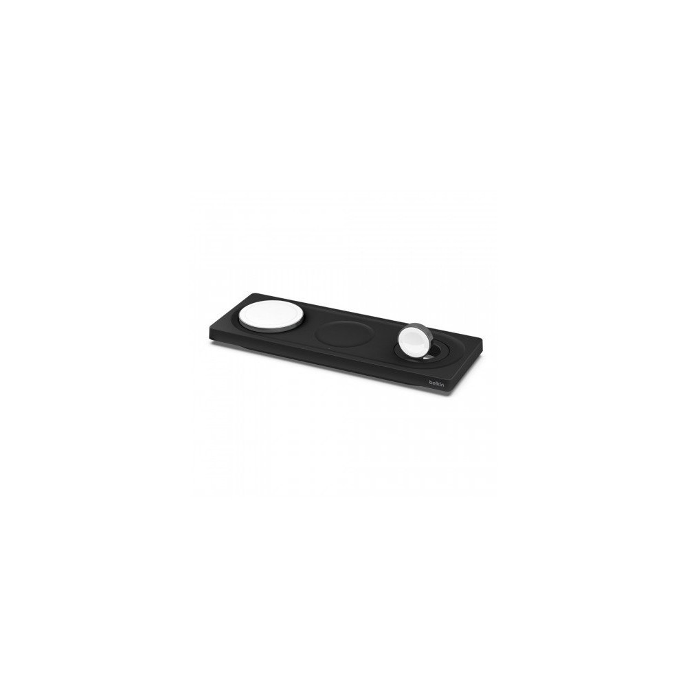 TAPPETINO DI RICARICA WIRELESS MAGSAFE 3 IN 1 - NERO