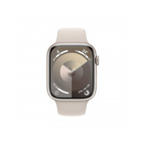 Apple Watch Series 9 GPS 45mm Cassa in alluminio galassia - Cinturino sport  galassia - M/L