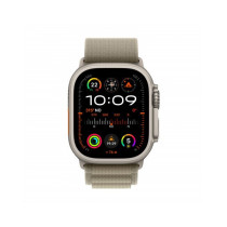 Apple Watch Ultra 2 GPS + Cellular, 49mm Cassa in titanio con oliva alpine loop - small