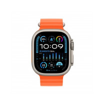 2023 - Apple Watch Ultra 2 GPS + Cellular, 49mm Cassa in titanio con Arancione Ocean band