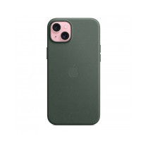 Custodia con Magsafe in Tessuto Fine Woven per iPhone 15 Plus - Sempreverde
