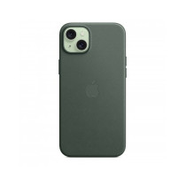Custodia con Magsafe in Tessuto Fine Woven per iPhone 15 Plus - Sempreverde